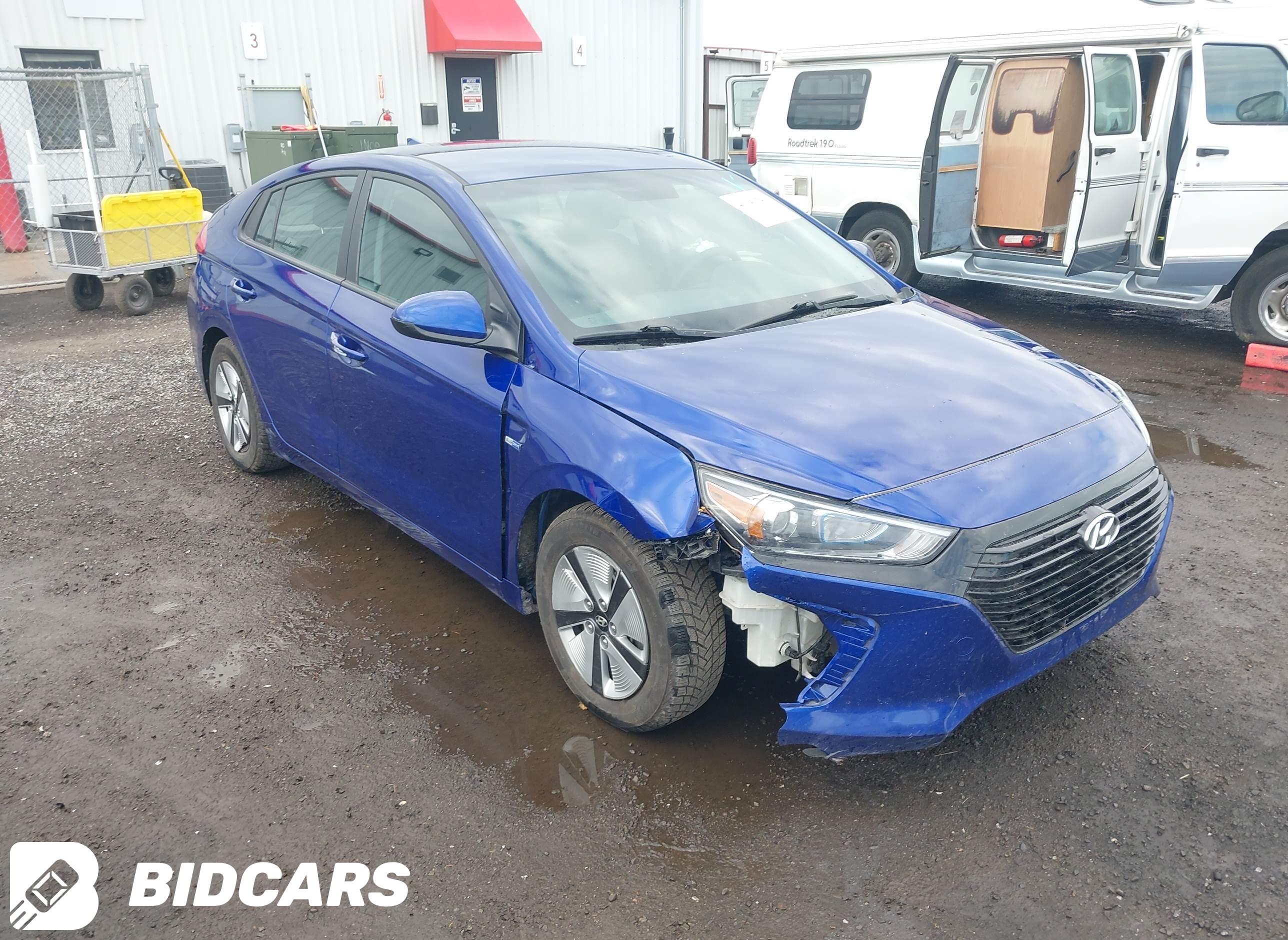 2019 Hyundai Ioniq, Hybrid Blue
