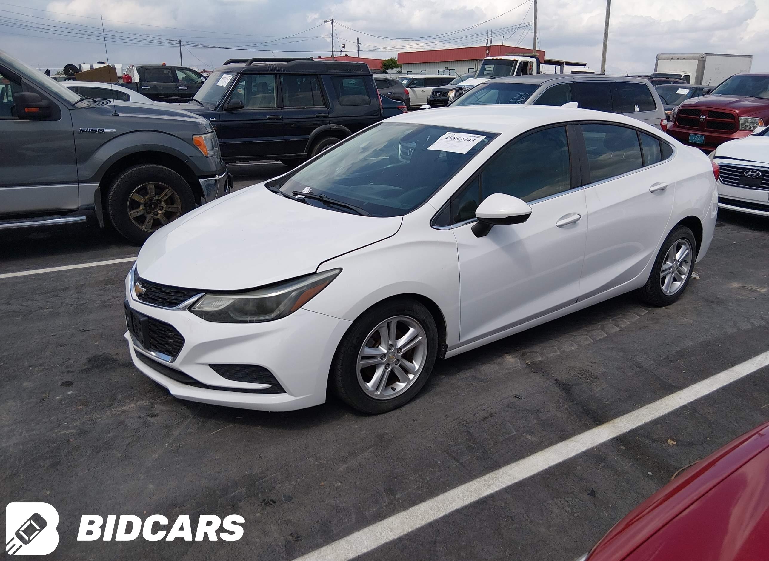 2016 Chevrolet Cruze, Lt Auto
