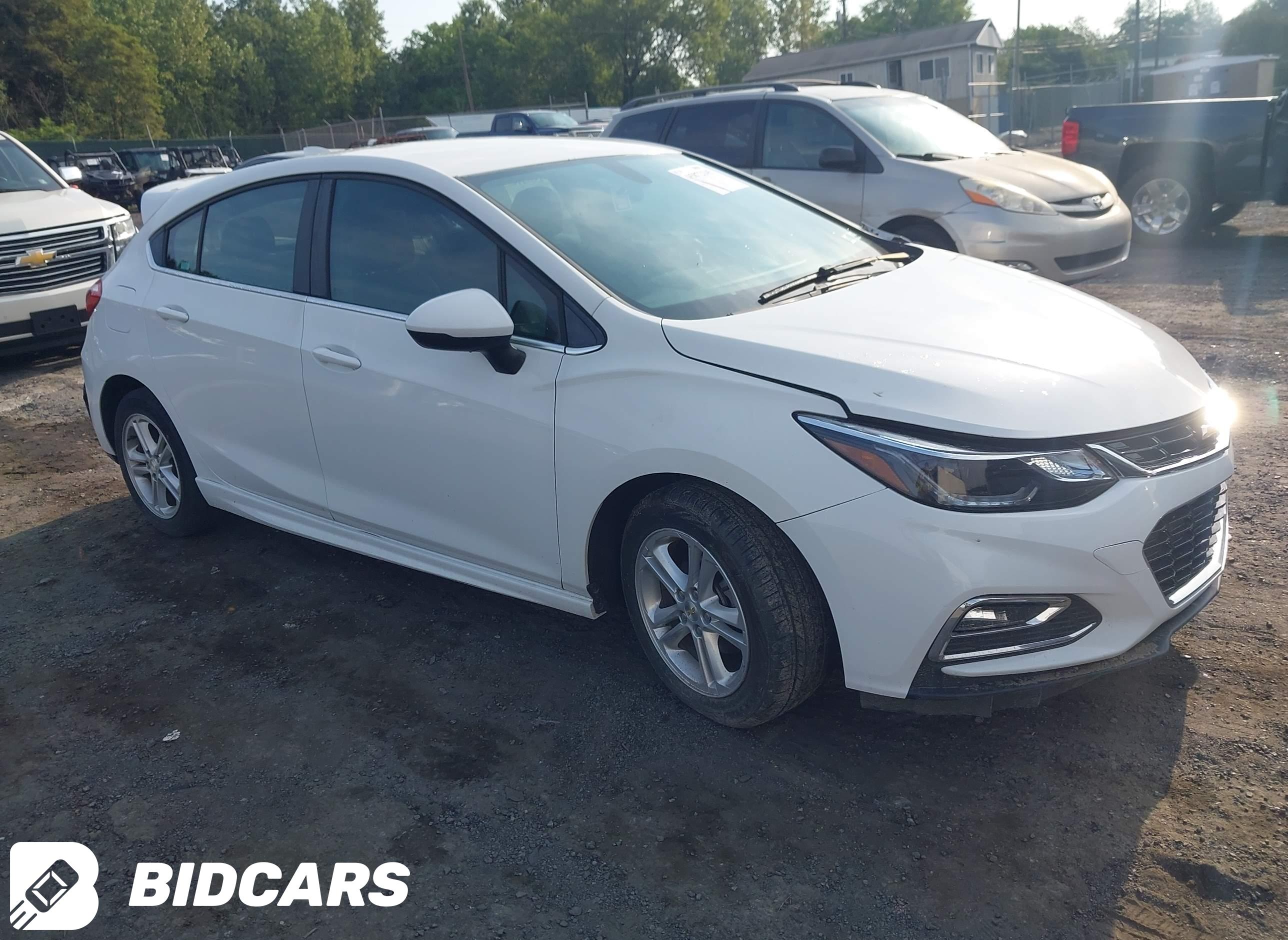 2018 Chevrolet Cruze, Lt Auto