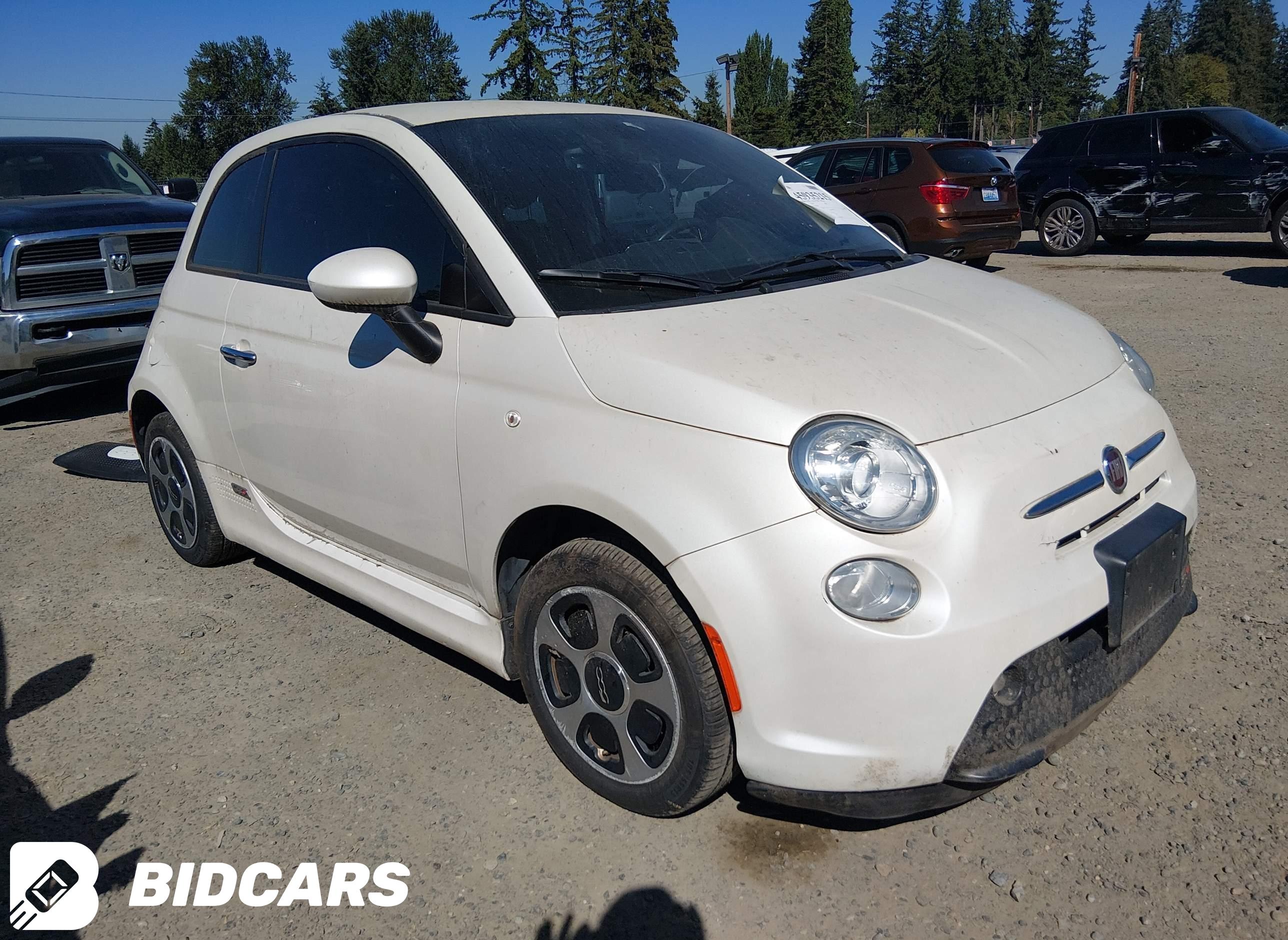 2016 Fiat 500, E Battery Elec...