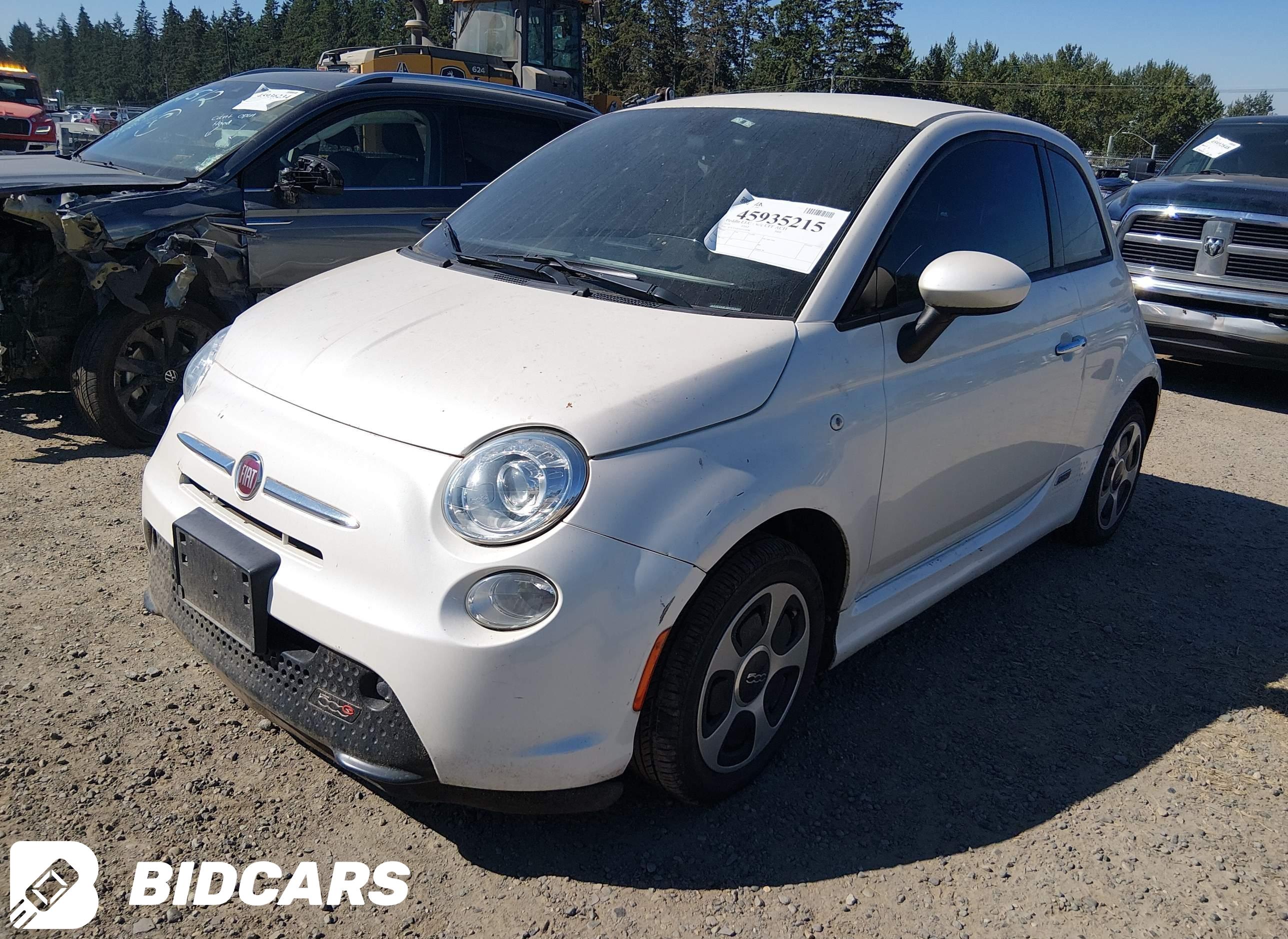 2016 Fiat 500, E Battery Elec...