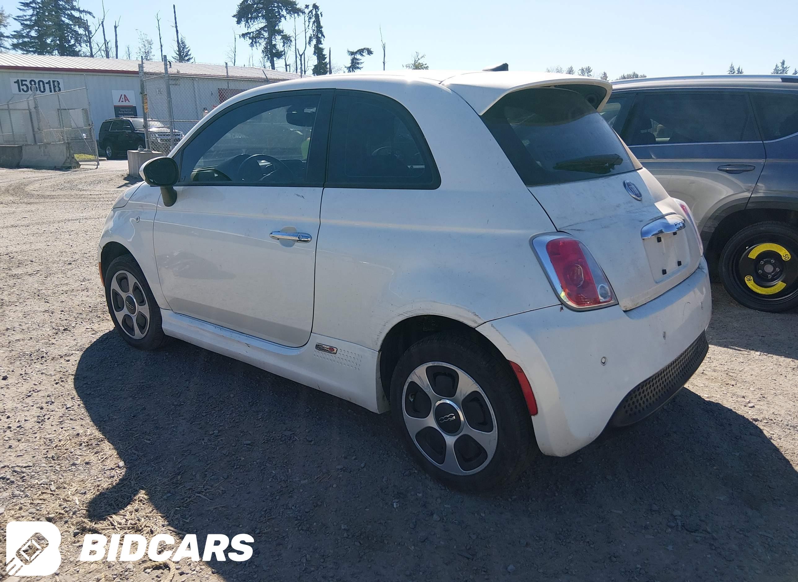 2016 Fiat 500, E Battery Elec...