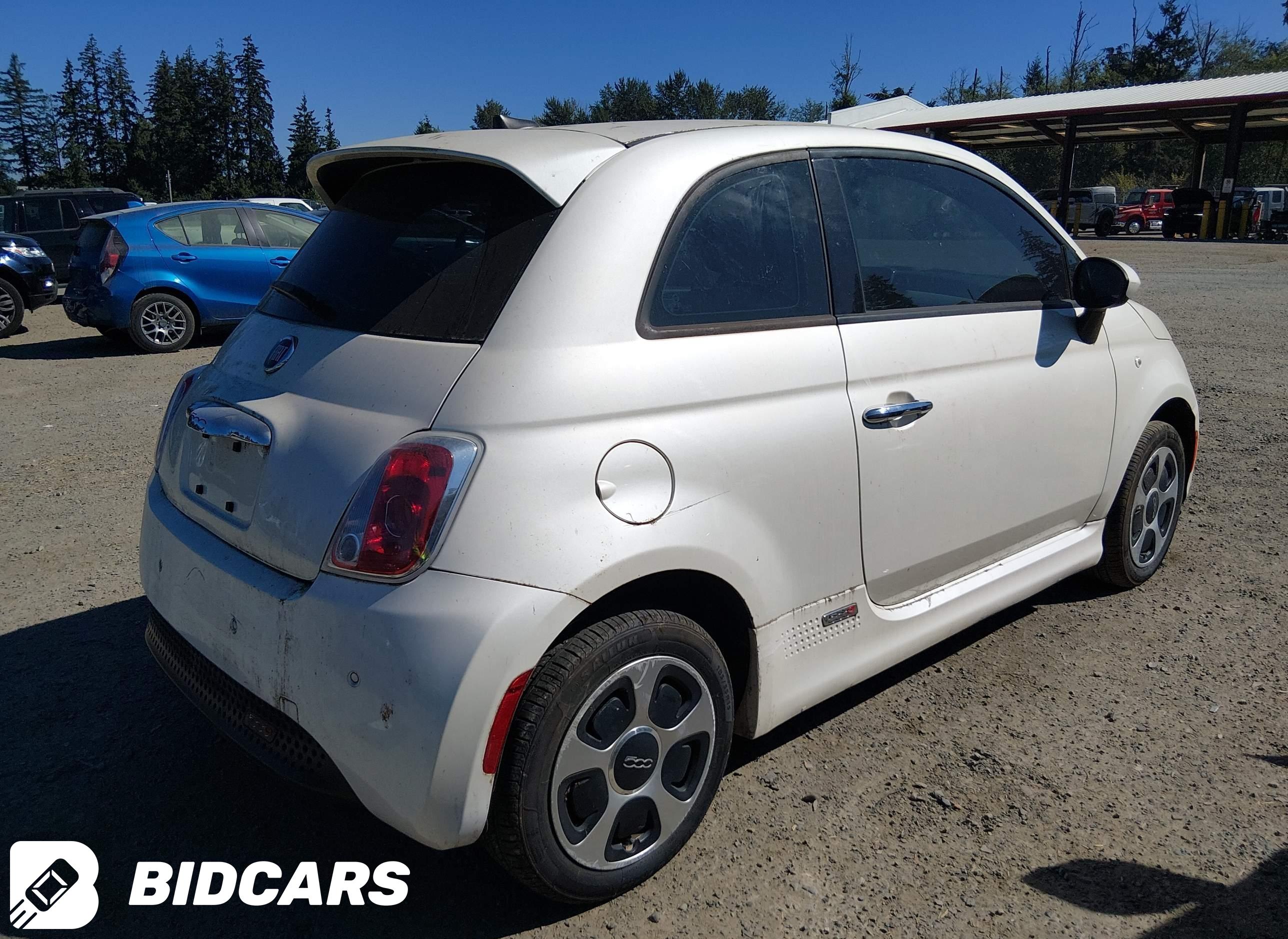 2016 Fiat 500, E Battery Elec...