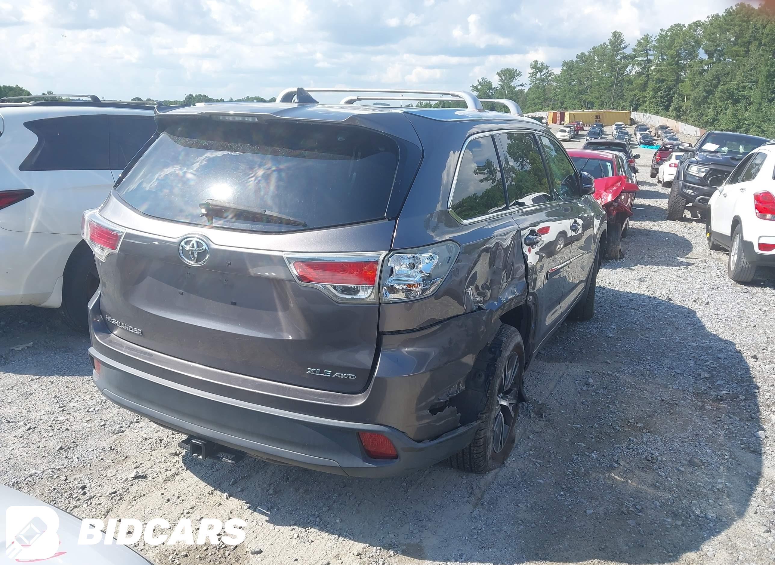 2016 Toyota Highlander, Xle V6