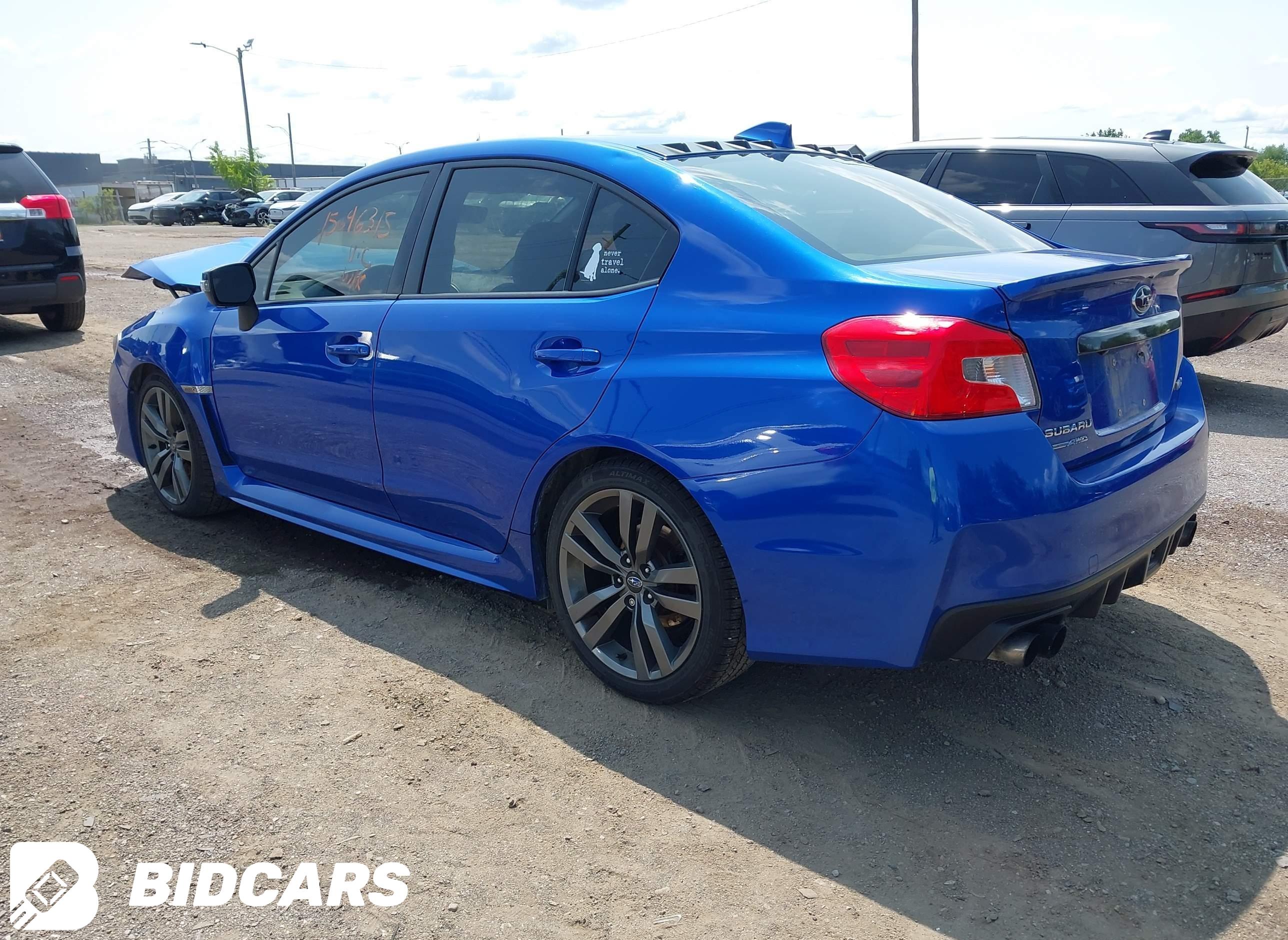 2017 Subaru WRX, Premium