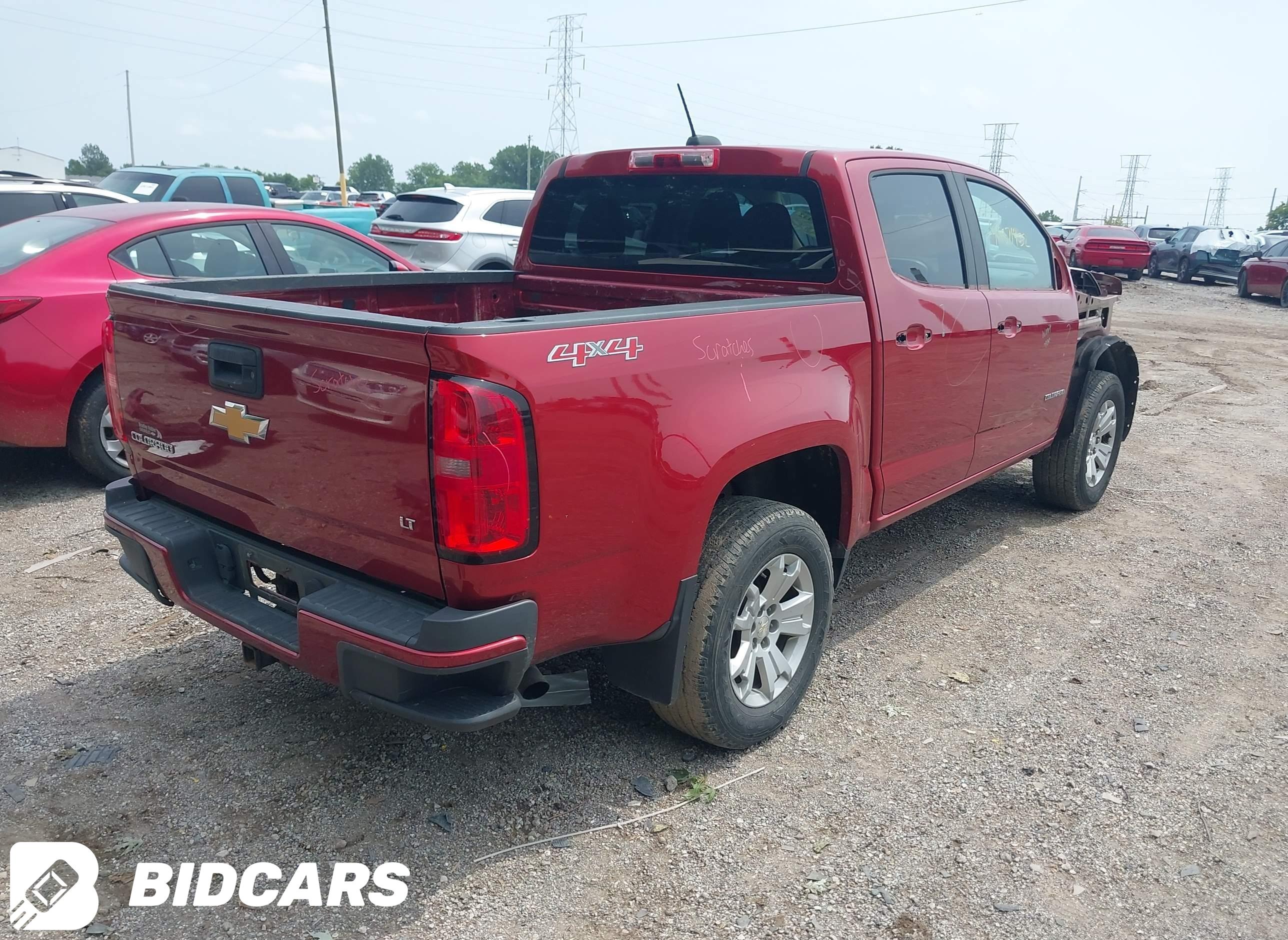 2016 Chevrolet Colorado, 4Wd Lt