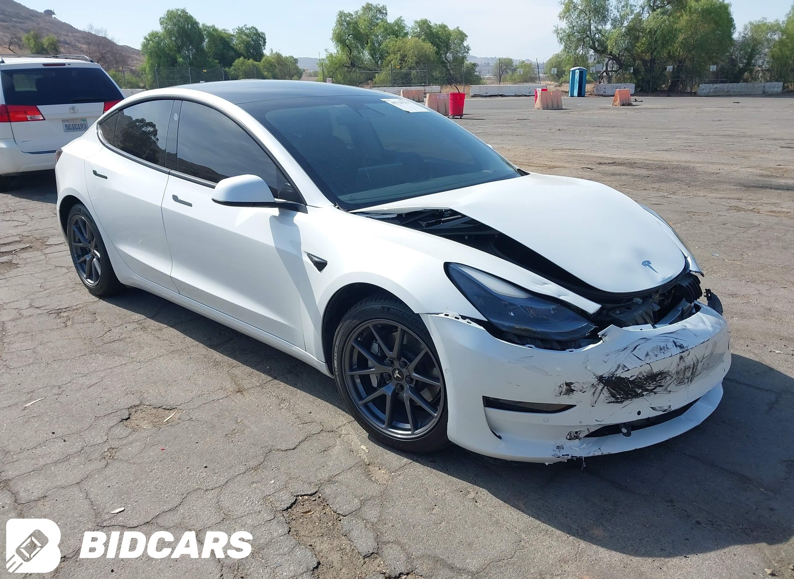 2021 Tesla Model 3, Long Rang...