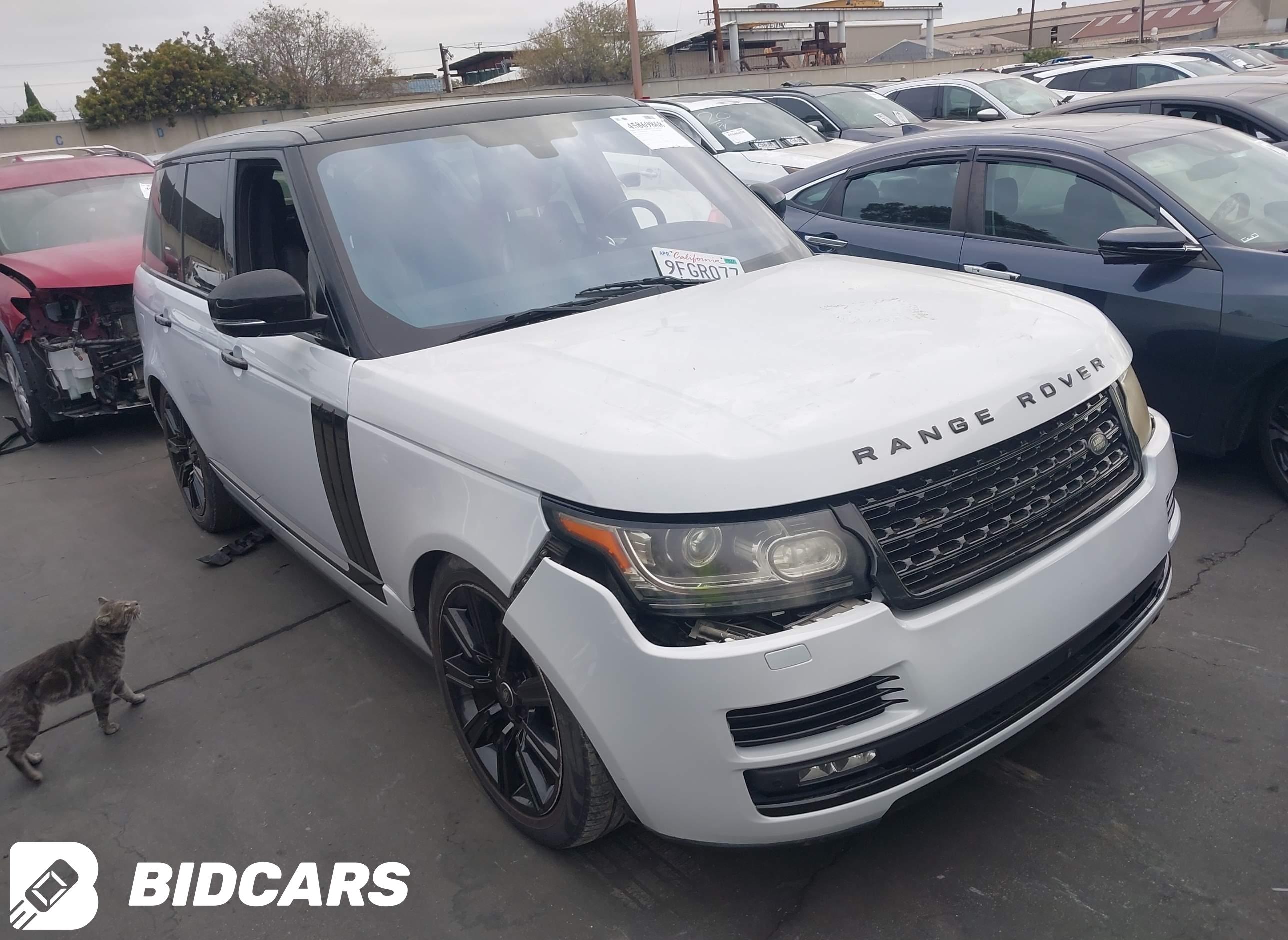 2016 Land Rover Range Rover,...