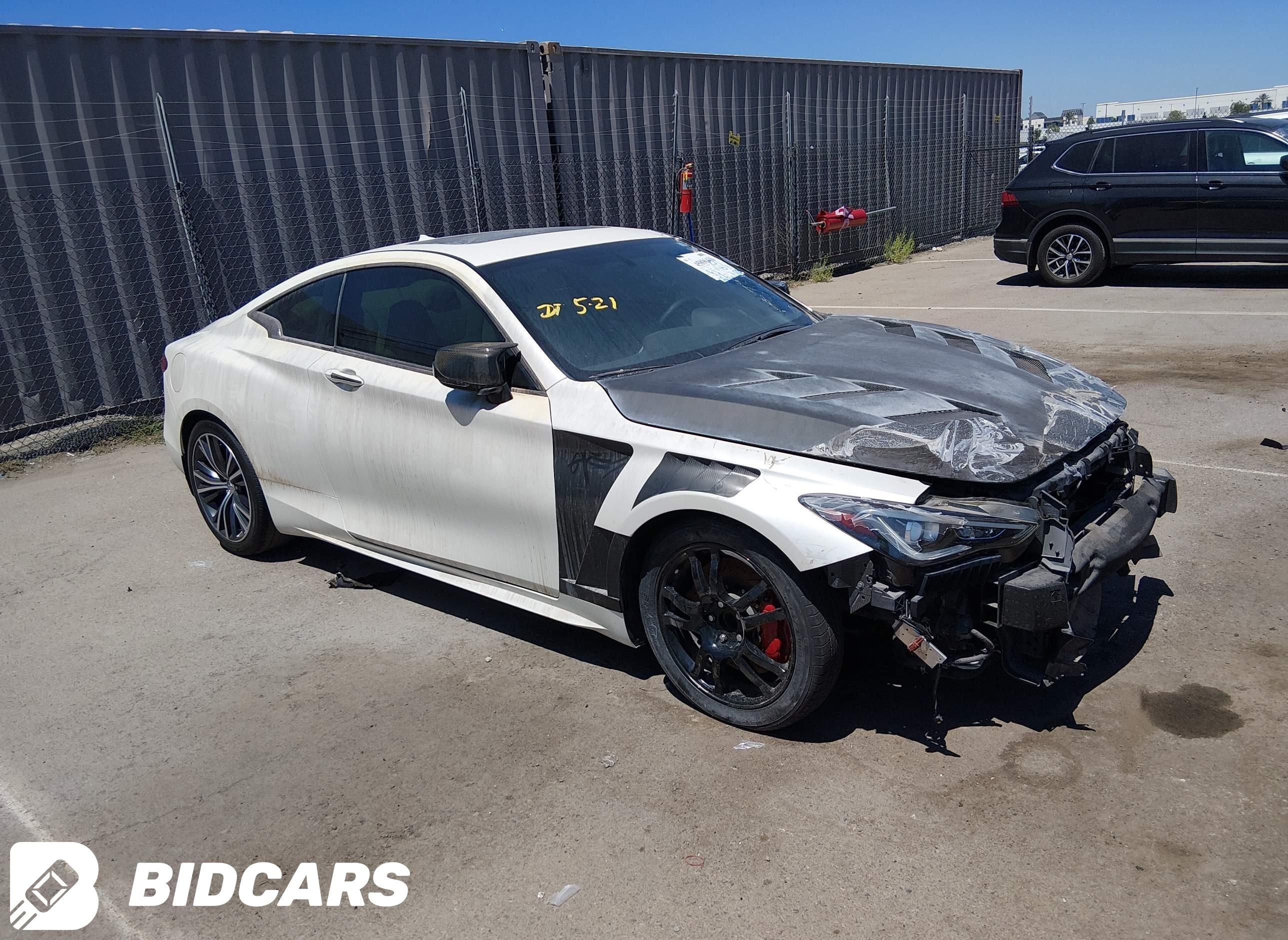 2017 Infiniti Q60, 3.0T Red S...