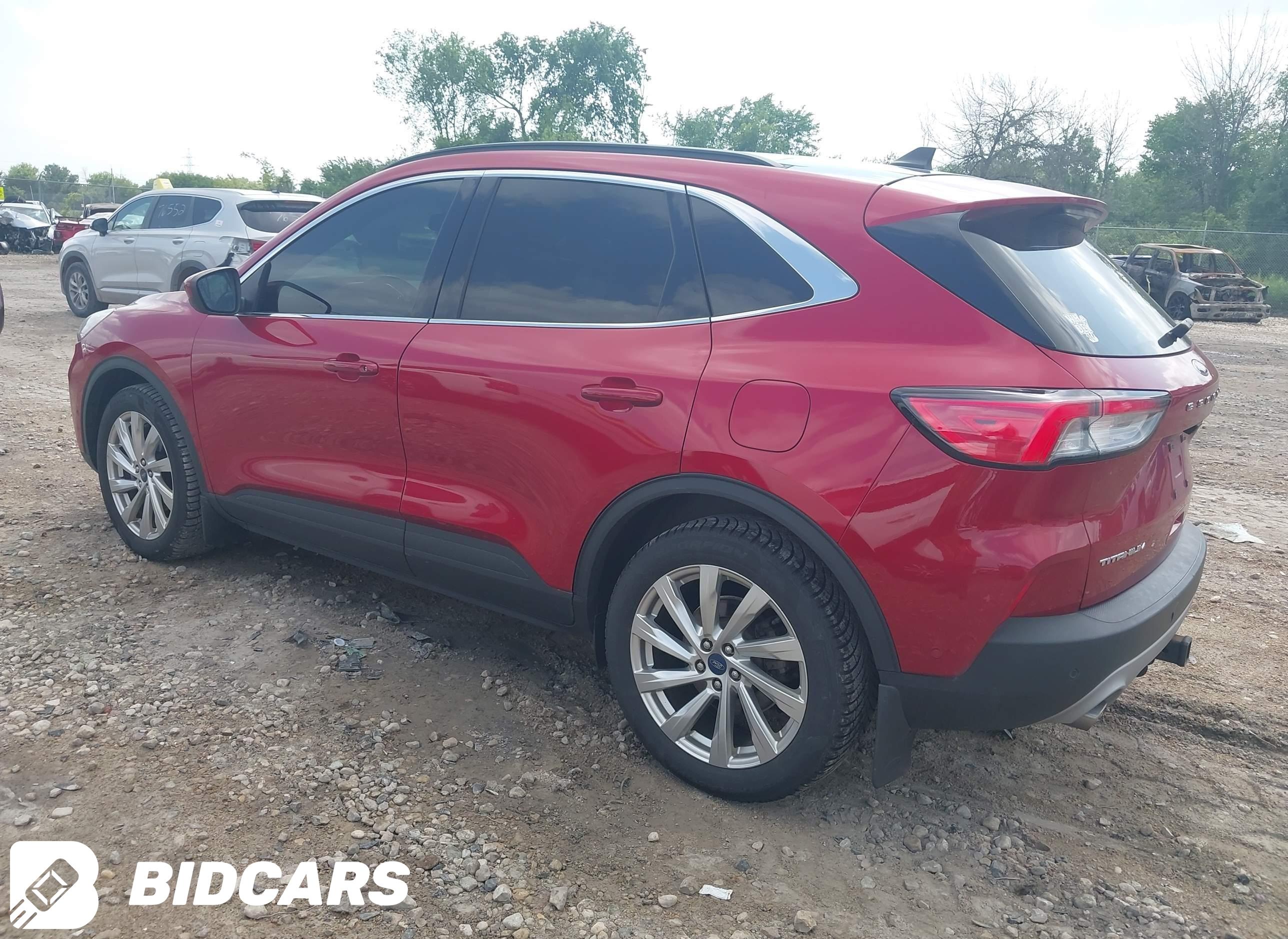 2021 Ford Escape, Titanium Hy...