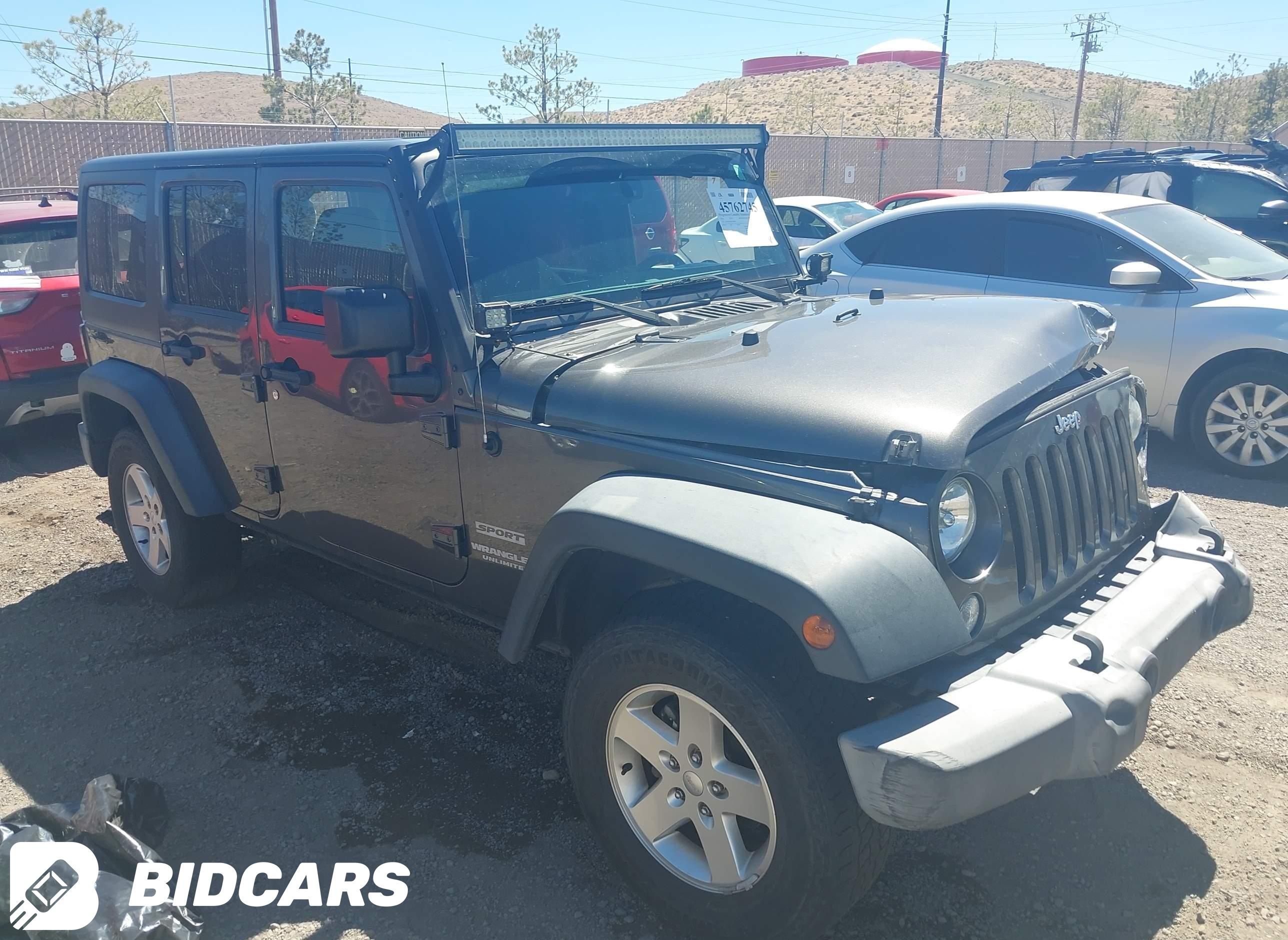 2016 Jeep Wrangler, Unlimited...
